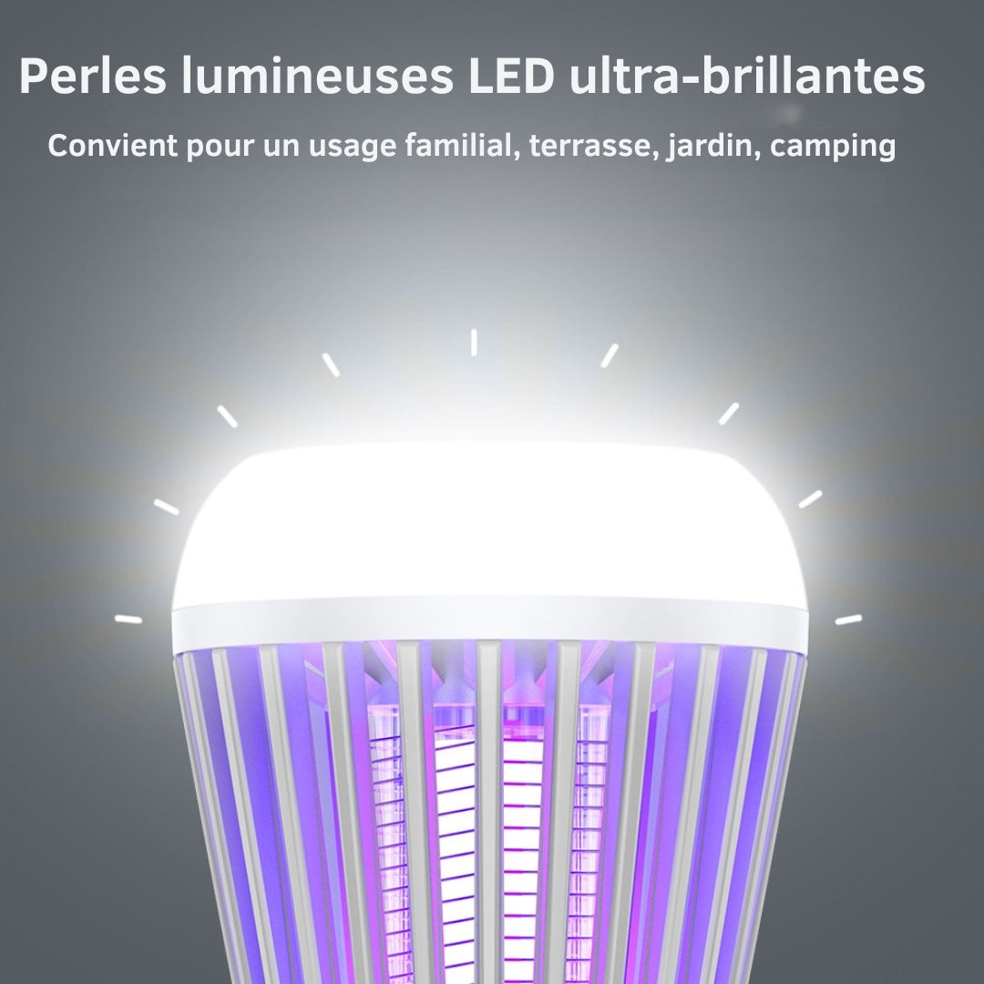 Lampe Anti-Moustique Électrique Rechargeable Pro™ – Écran Digital & Protection 360°